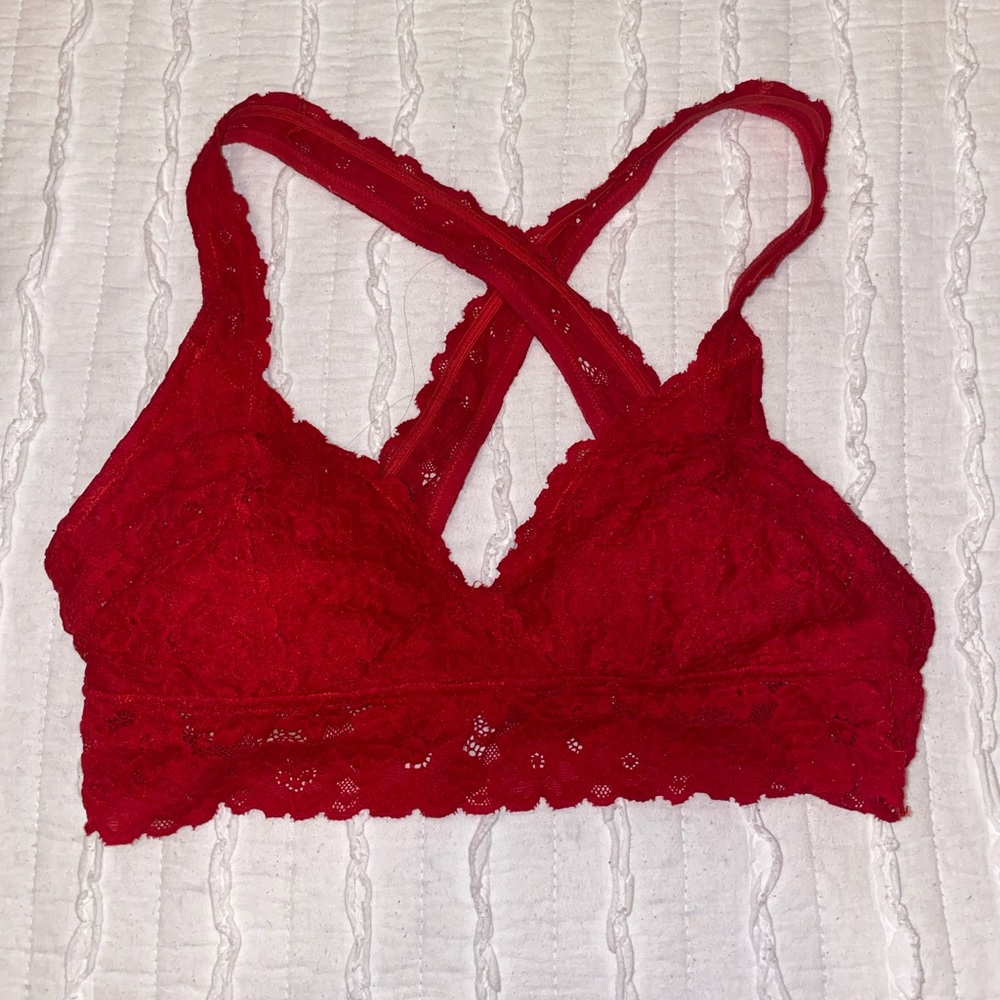 Red Small Aerie bralette